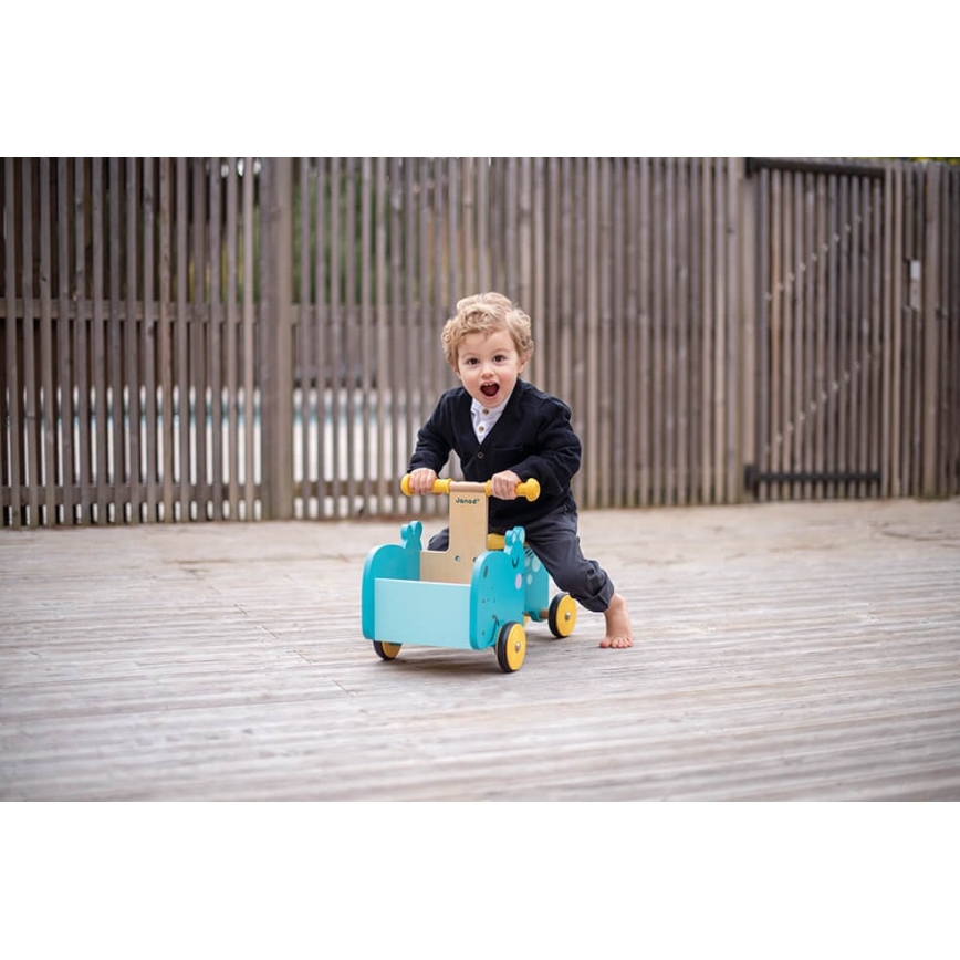 Janod - Children's push bike hippo