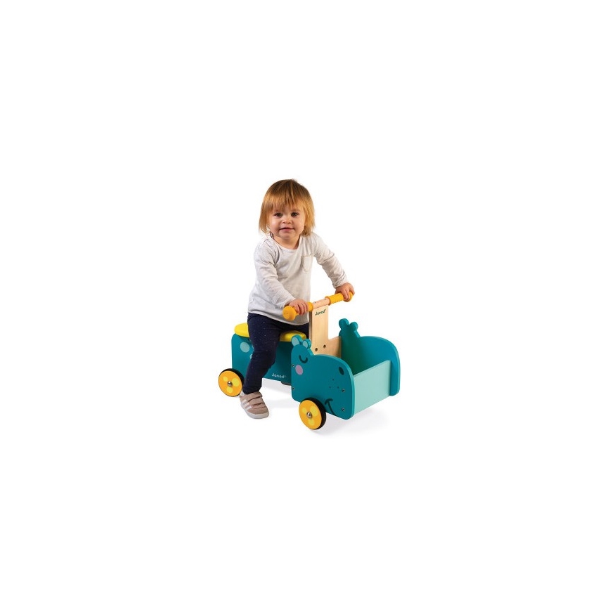 Janod - Children's push bike hippo
