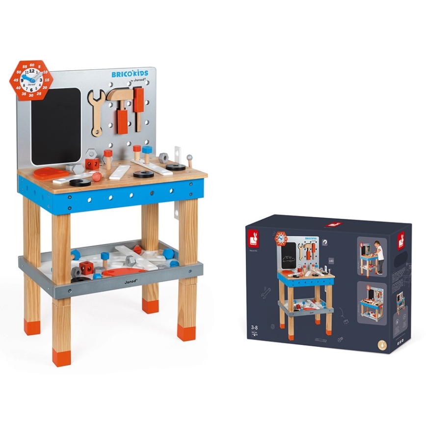 Janod - Children's workshop with tools BRICOKIDS