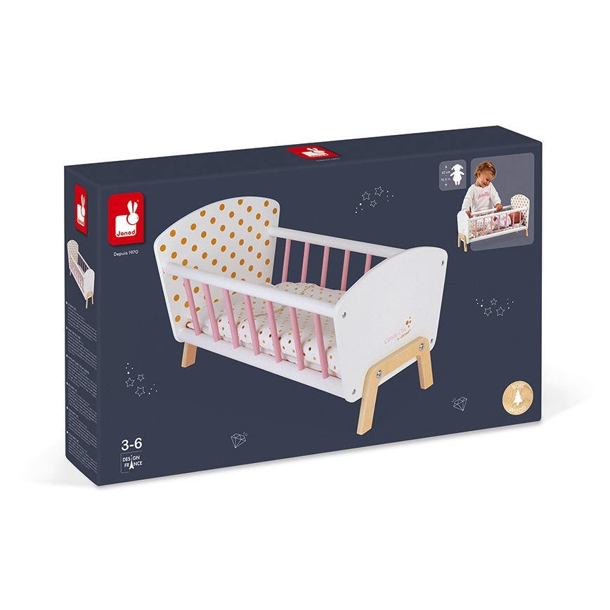 Janod - Doll bed CANDY CHIC