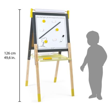 Janod - Magnetic board grey