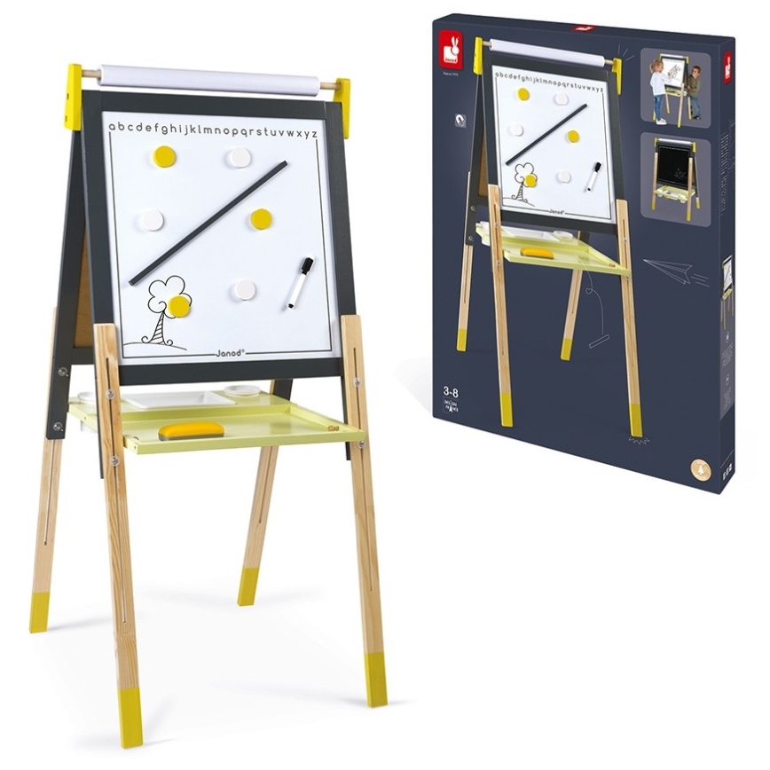 Janod - Magnetic board grey