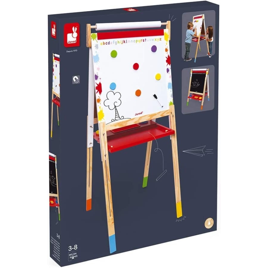 Janod - Magnetic board red