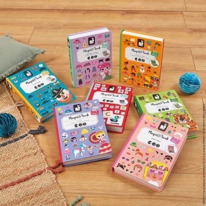 Janod - Magnetic interactive set MAGNETIBOOK animals