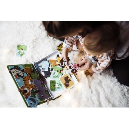 Janod - Magnetic interactive set MAGNETIBOOK animals