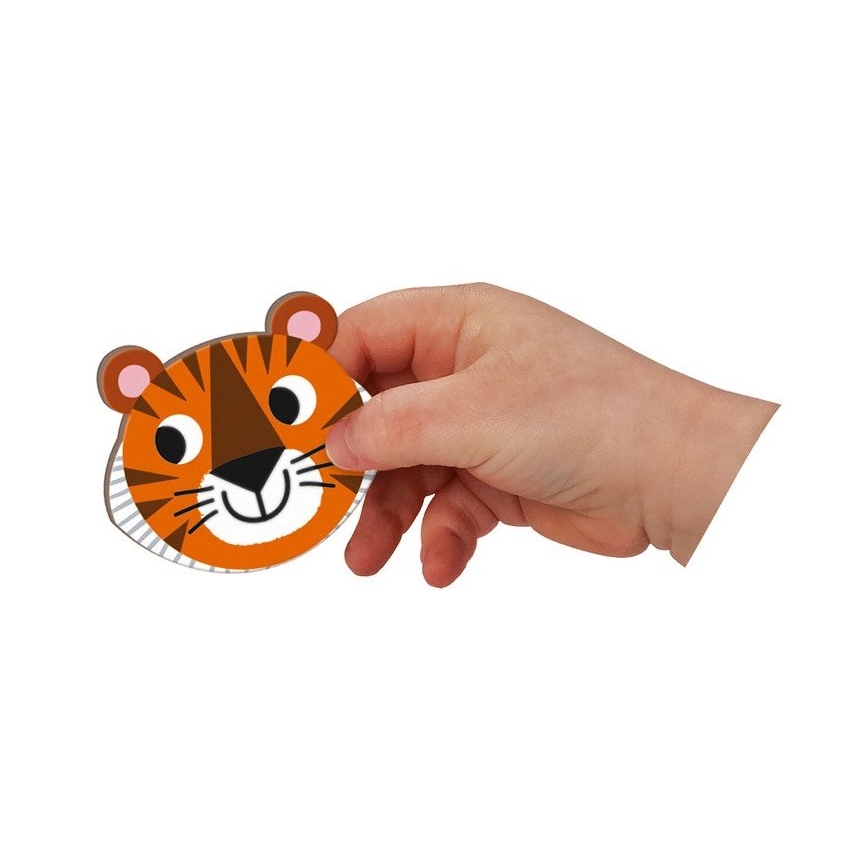 Janod - Magnetic interactive set MAGNETIBOOK animals