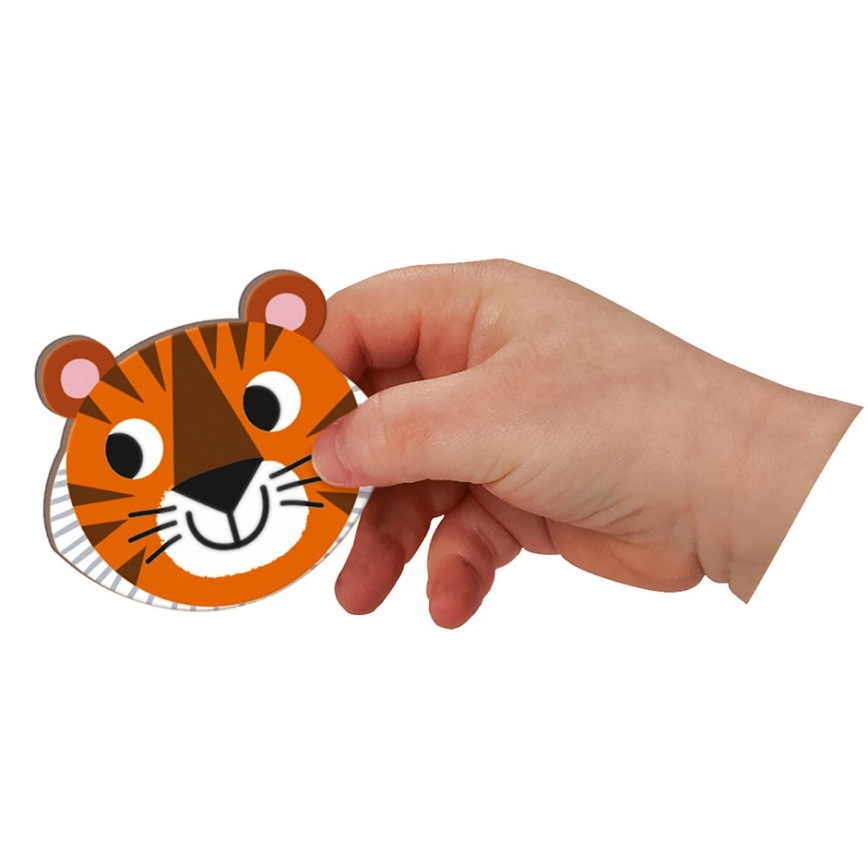Janod - Magnetic interactive set MAGNETIBOOK animals