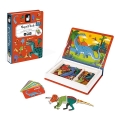 Janod - Magnetic interactive set MAGNETIBOOK dinosaurs