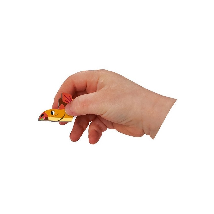 Janod - Magnetic interactive set MAGNETIBOOK dinosaurs