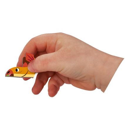 Janod - Magnetic interactive set MAGNETIBOOK dinosaurs