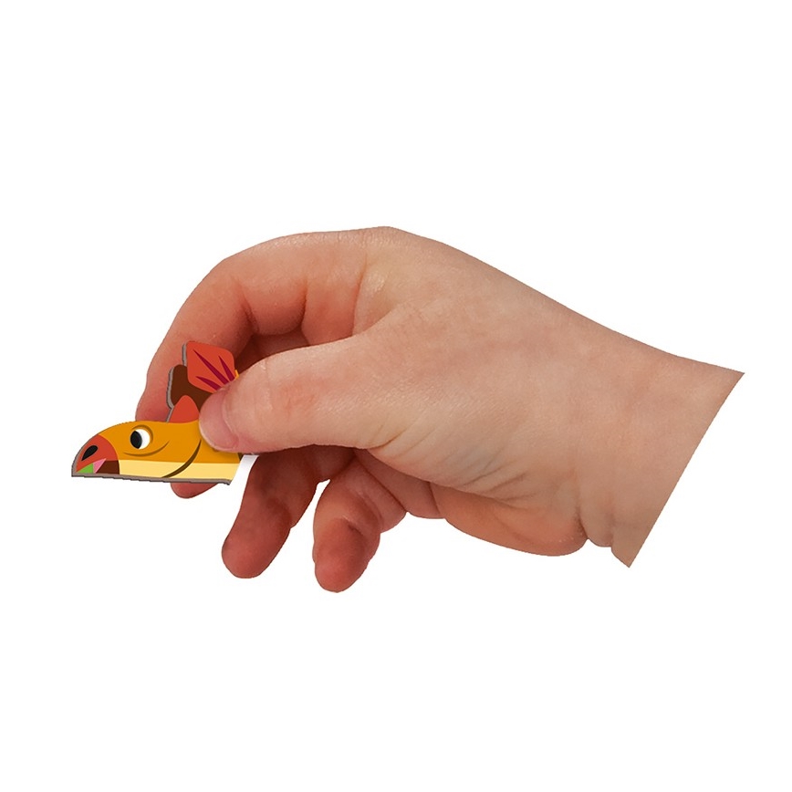 Janod - Magnetic interactive set MAGNETIBOOK dinosaurs
