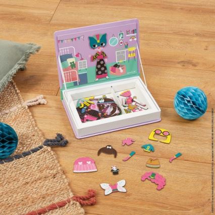Janod - Magnetic interactive set MAGNETIBOOK girl