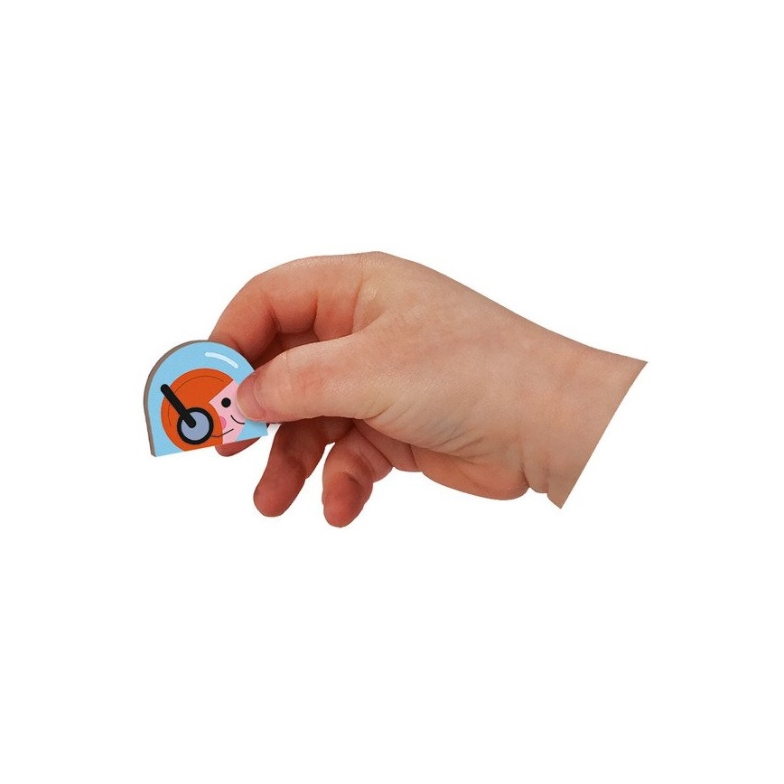 Janod - Magnetic interactive set MAGNETIBOOK means of transport