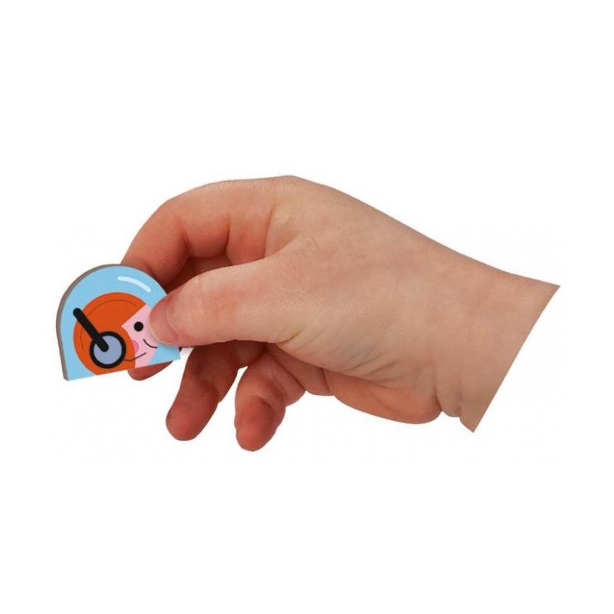 Janod - Magnetic interactive set MAGNETIBOOK means of transport