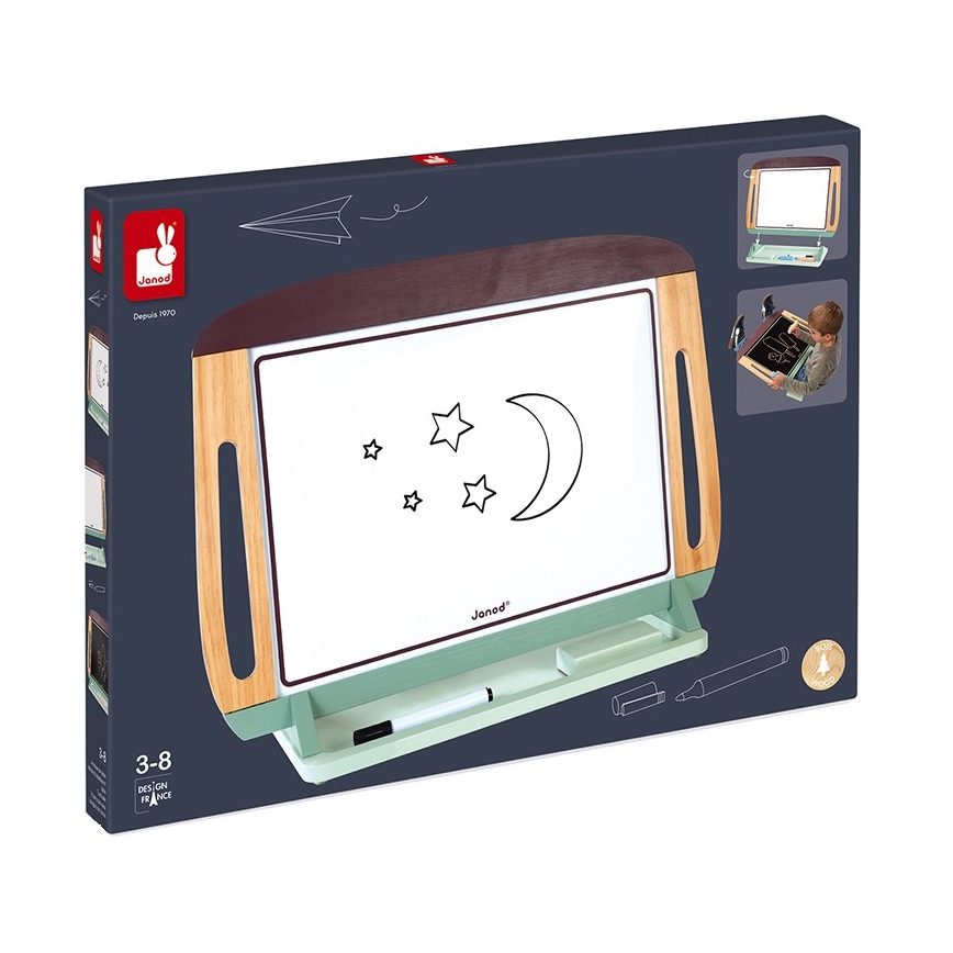Janod - Magnetic table board green/brown