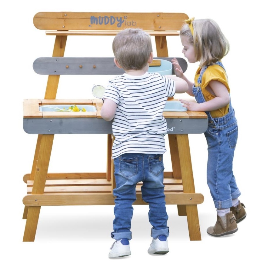 Janod - Outdoor wooden kitchen MUDDY LAB
