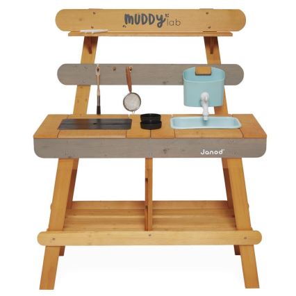 Janod - Outdoor wooden kitchen MUDDY LAB