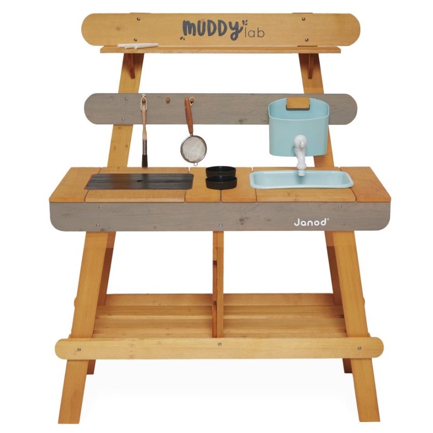 Janod - Outdoor wooden kitchen MUDDY LAB
