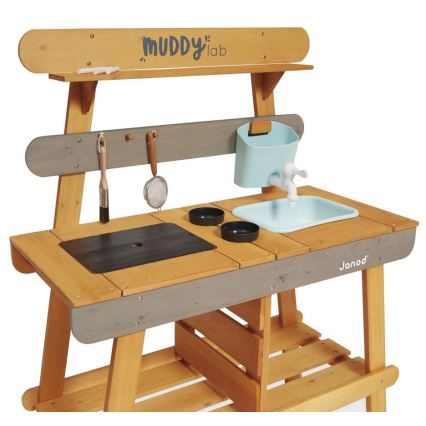 Janod - Outdoor wooden kitchen MUDDY LAB