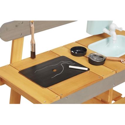 Janod - Outdoor wooden kitchen MUDDY LAB