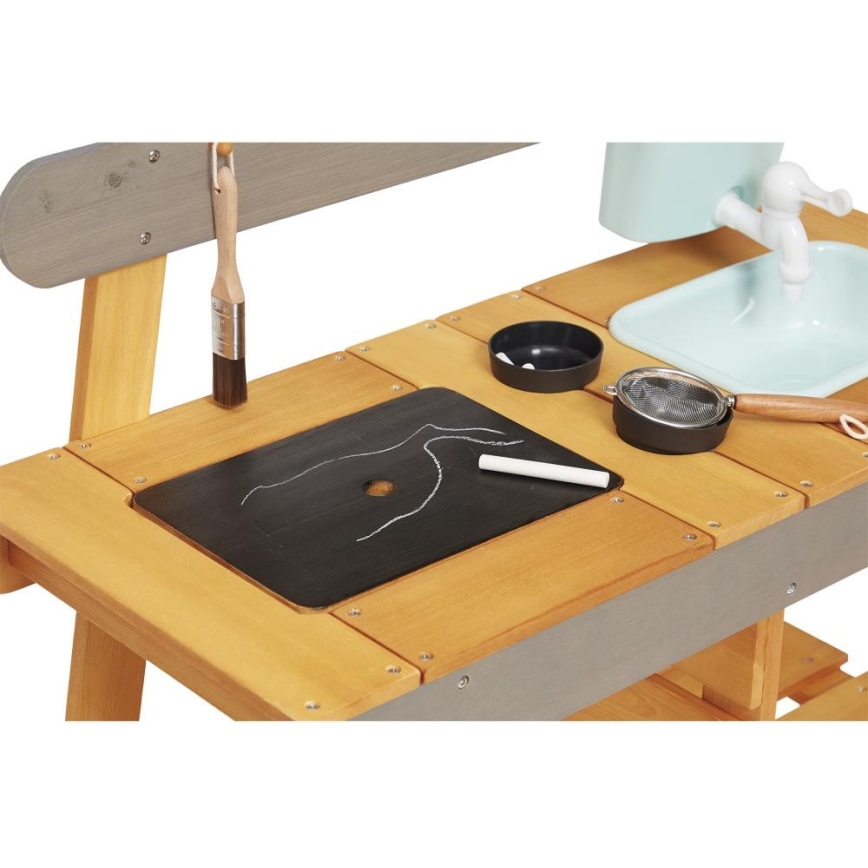 Janod - Outdoor wooden kitchen MUDDY LAB