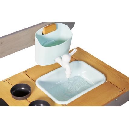 Janod - Outdoor Wooden Mud Kitchen MUDDY LAB