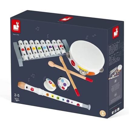 Janod - Set of musical instruments CONFETTI