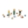 Janod - Wooden blocks SWEET COCOON 20 pcs stones
