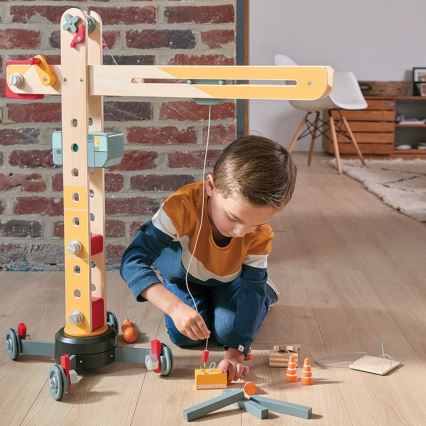 Janod - Wooden crane BOLID