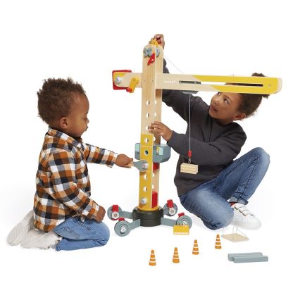Janod - Wooden crane BOLID