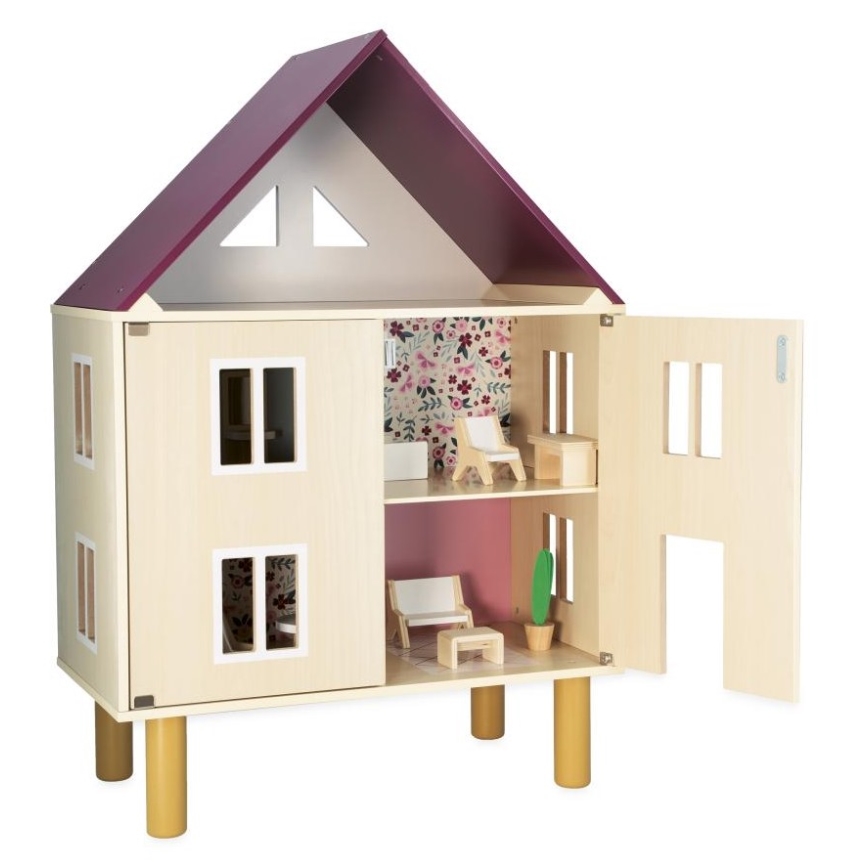 Janod - Wooden dollhouse TWIST