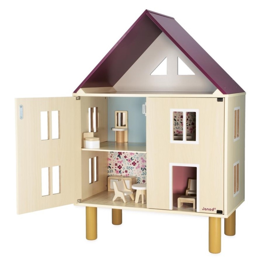 Janod - Wooden dollhouse TWIST