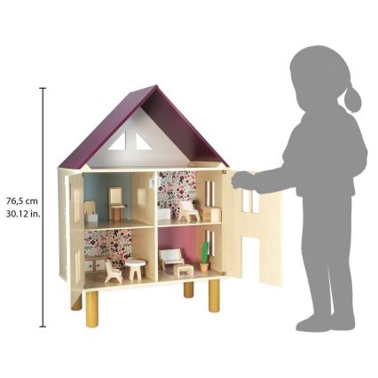 Janod - Wooden dollhouse TWIST