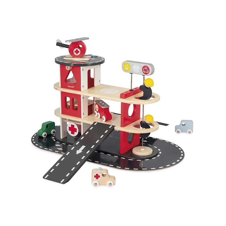 Janod - Wooden fire station BOLID