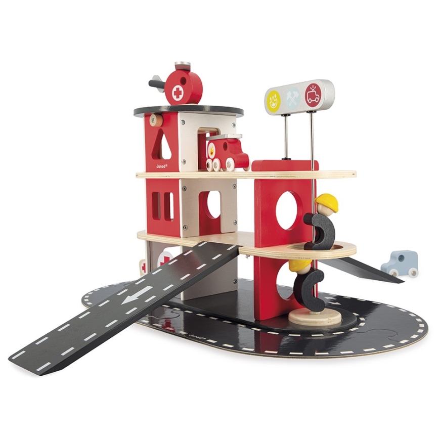 Janod - Wooden fire station BOLID