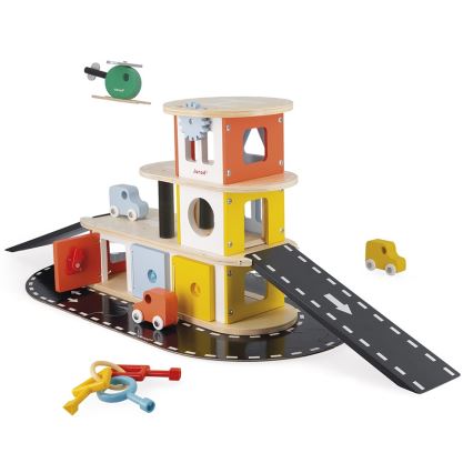 Janod - Wooden garage BOLID