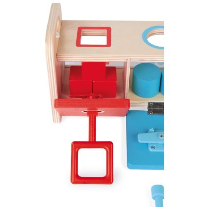 Janod - Wooden interactive toy MONTESSORI 10 pcs