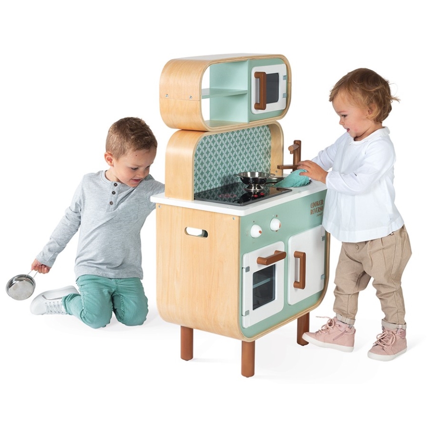 Janod - Wooden kitchen 2in1 REVERSO