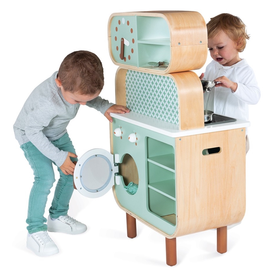 Janod - Wooden kitchen 2in1 REVERSO