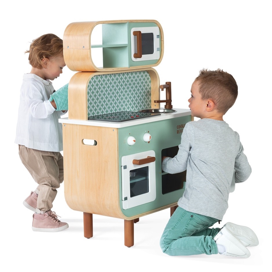 Janod - Wooden kitchen 2in1 REVERSO