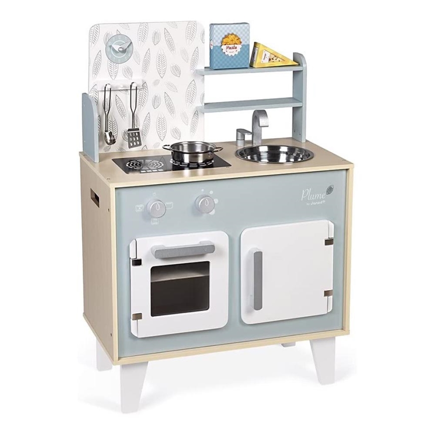 Janod - Wooden kitchen PLUME blue