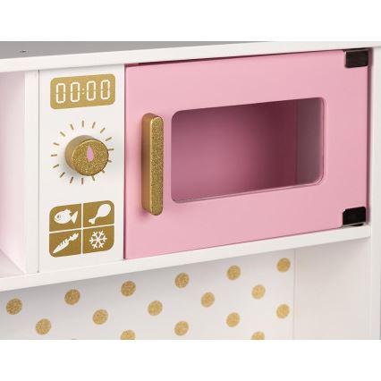 Janod - Wooden kitchen with LED cooktop CANDY CHIC