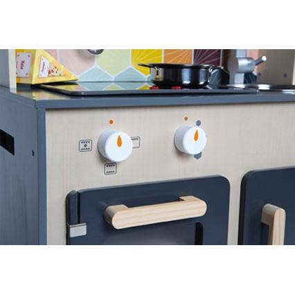 Janod - Wooden kitchen with LED cooktop MOZAIC