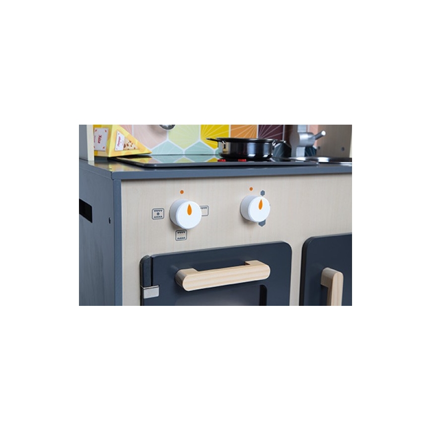 Janod - Wooden kitchen with LED cooktop MOZAIC
