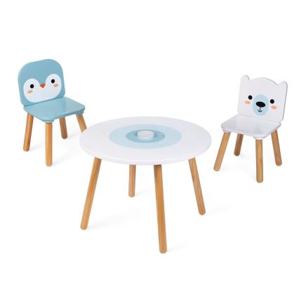 Janod - Wooden table with chairs