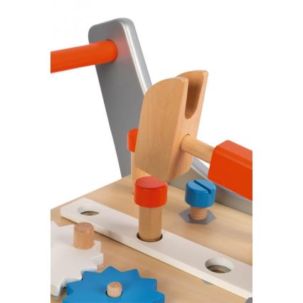 Janod - Wooden walker with tools BRICOKIDS