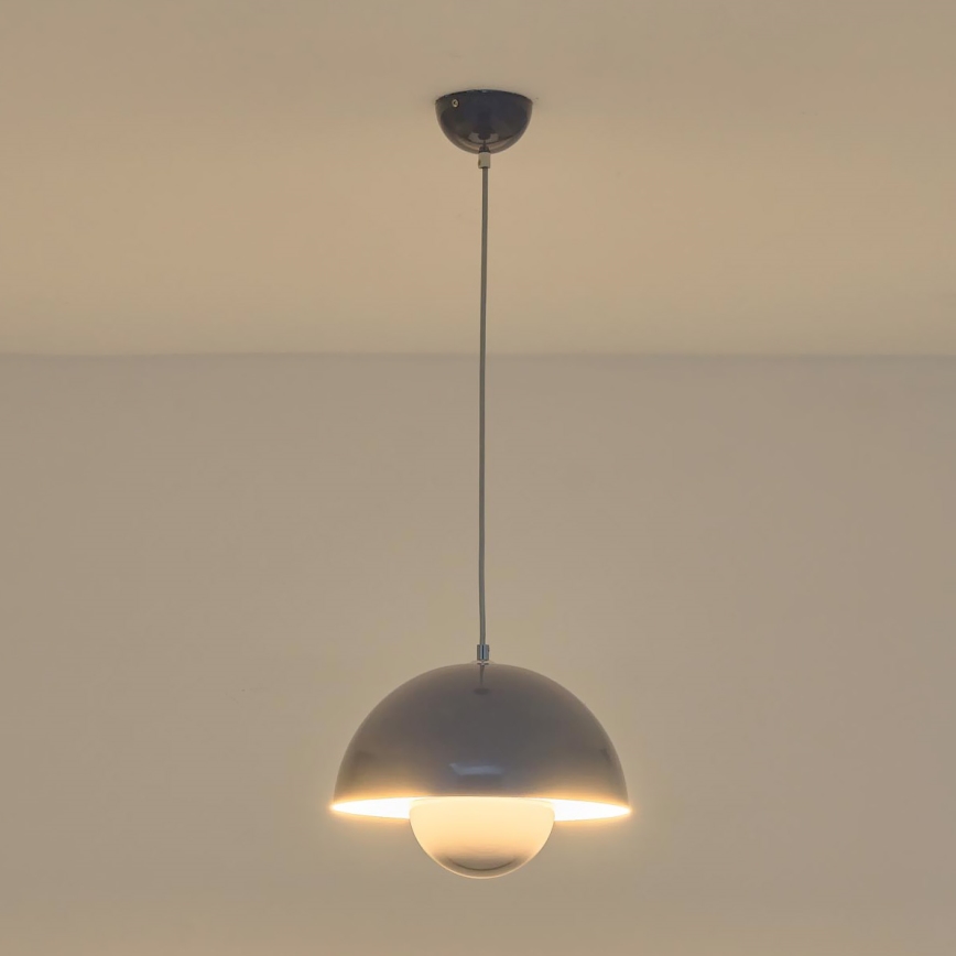 JARDEN Cable Pendant Lamp 1x E27/15W/230V, Grey