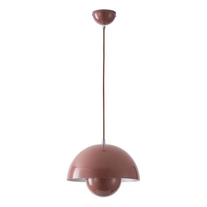 JARDEN pendant light on cable 1xE27/15W/230V, brown