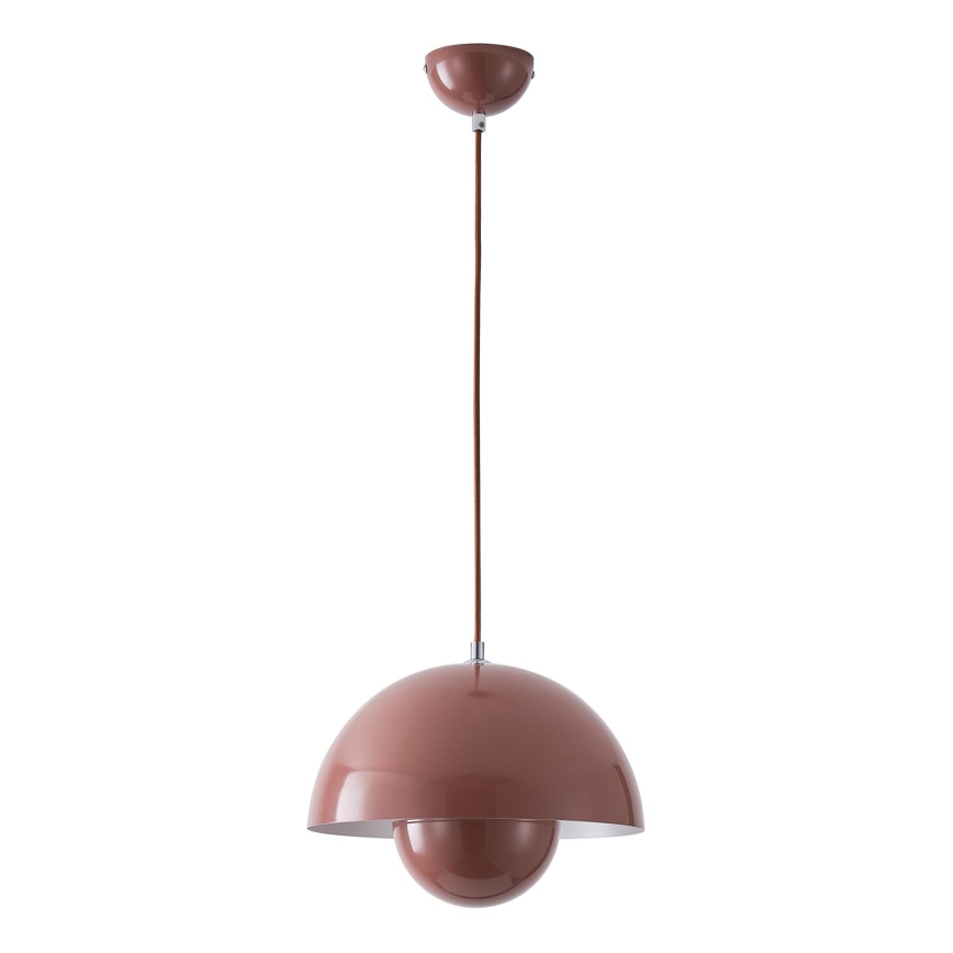 JARDEN pendant light on cable 1xE27/15W/230V, brown