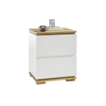 JAVIN White Nightstand